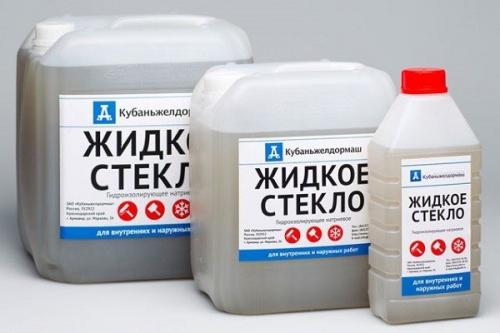 Жидкое стекло применение в бетоне. Технологии использования