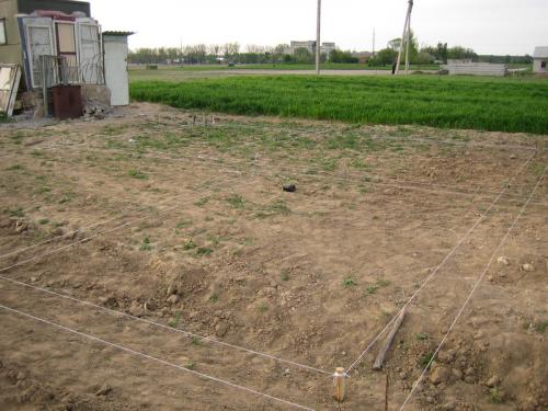 Как построить дом в. Подготовка участка