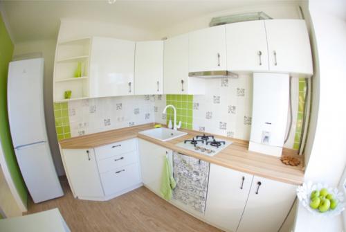 Перепланировка в хрущевке с газовой колонкой. 20 идей для маленькой кухни с газовой колонкой и холодильником