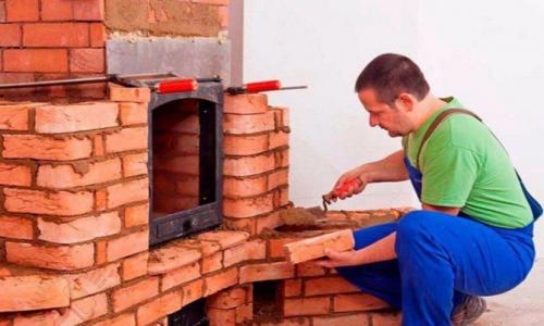 Кладка шамотного кирпича на мертель. Использование огнеупорного мертеля для кладки печей и каминов