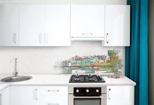 Какой лучше сделать фартук на кухне и из чего. Как определить размеры фартука 24 Какой лучше сделать фартук на кухне и из чего. Как определить размеры фартука 24