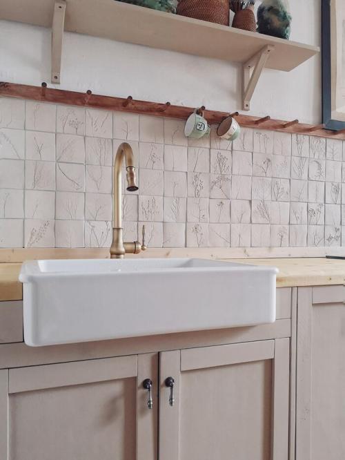 Фартук для кухни из плитки своими руками. Керамическая плитка для кухонного фартука своими руками