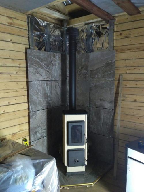 Как установить печь-камин на даче. Установка печь-камина в небольшой домик на даче