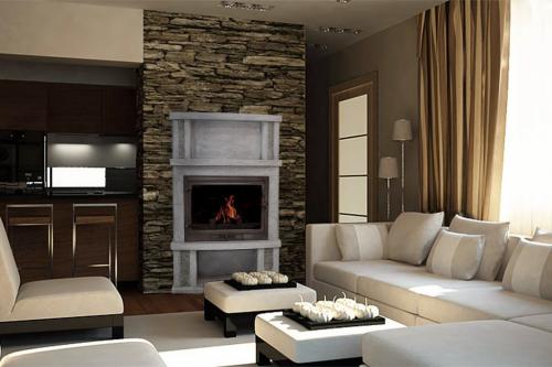 Облегченные дровяные камины без фундамента: плюсы, минусы и особенности установки 04 Облегченные дровяные камины без фундамента: плюсы, минусы и особенности установки 04