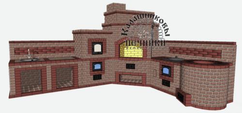 Можно ли заказать индивидуальный дизайн печи или камина в Шале. Проектирование и дизайн печей и печных комплексов