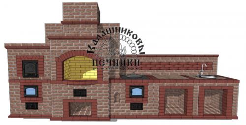 Можно ли заказать индивидуальный дизайн печи или камина в Шале. Проектирование и дизайн печей и печных комплексов