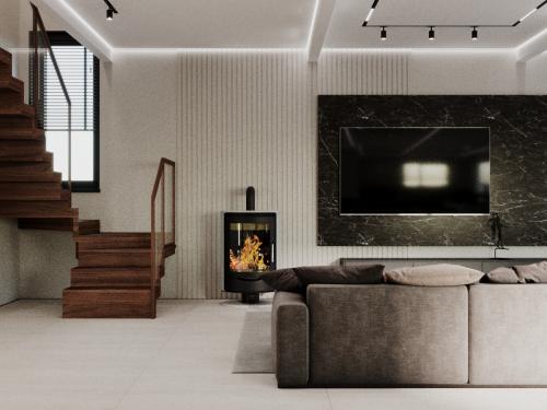 Какие варианты дизайна существуют для печей-каминов. «Бьется в тесной печурке огонь», и на душе так светло, так покойно. Смотреть бы да смотреть…