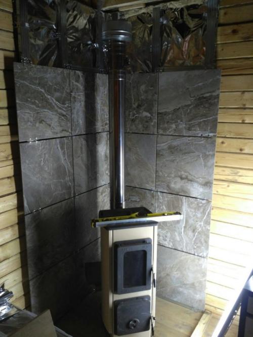 Как правильно установить печь-камин. Установка печь-камина в небольшой домик на даче