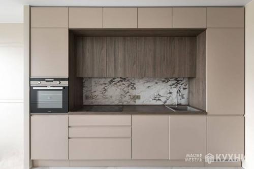 Как сочетать материалы на кухне: фасады для идеального интерьера 08