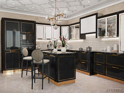 Как выбрать идеальное сочетание: кухонный гарнитур и цвет стен 16 Как выбрать идеальное сочетание: кухонный гарнитур и цвет стен 16