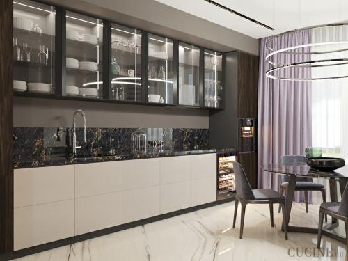 Как выбрать идеальное сочетание: кухонный гарнитур и цвет стен 15 Как выбрать идеальное сочетание: кухонный гарнитур и цвет стен 15