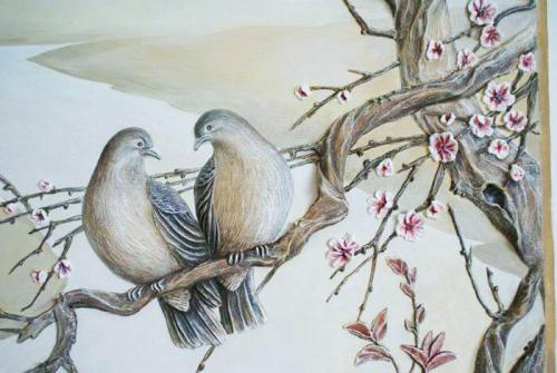 Рисунки и узоры на стенах в квартире своими руками. Рисунки на стене в квартире своими руками: красивые идеи оформления (58 фото) 07 Рисунки и узоры на стенах в квартире своими руками. Рисунки на стене в квартире своими руками: красивые идеи оформления (58 фото) 07