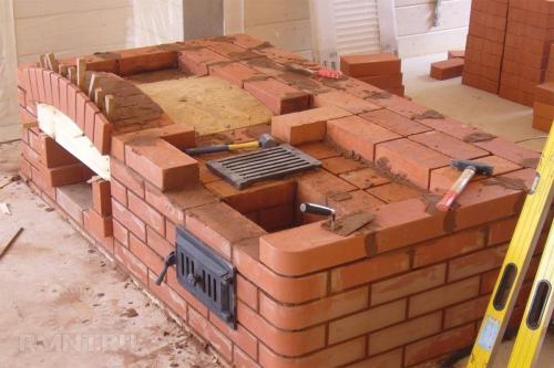 Кладка шамотного кирпича на мертель. Шамотный мертель: особенности и способ применения