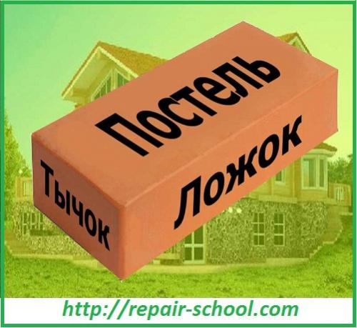 Виды перевязки кирпичной кладки. Виды кладок и их назначение 15