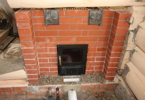 Печь-малютка из кирпича своими руками. Как строится кирпичная печь малютка, от фундамента до кладки