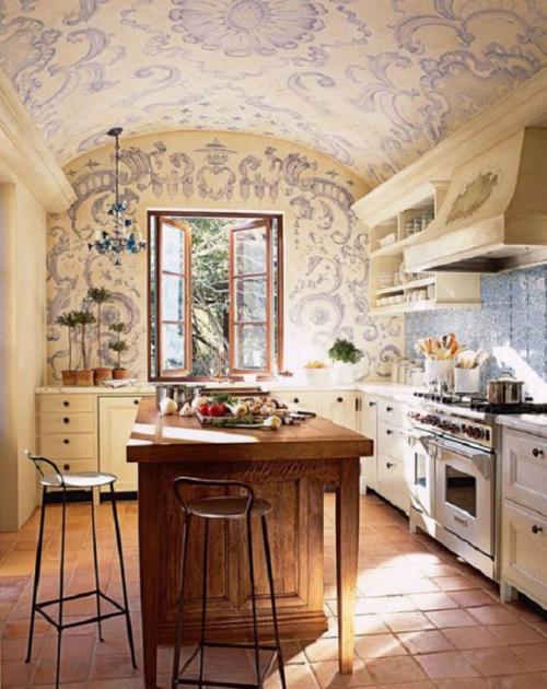 Рисунок на стене в квартире. Варианты росписи стен в нежилых помещениях квартиры: кухня, коридор и ванная комната