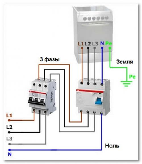 Как подключить конфорку с 3 контактами. Подключение электроплиты своими руками, схема подключения