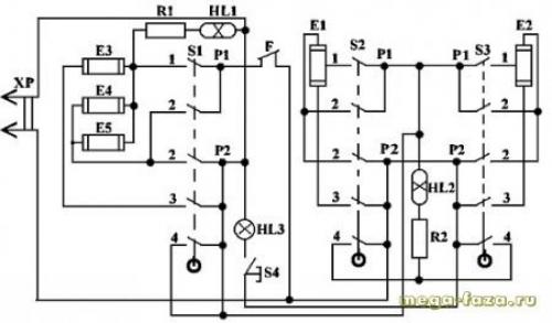 Схема подключения тэна электроплиты Мечта. Ремонт электроплиты Мечта