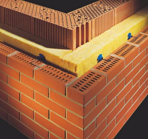 Колодцевая кладка с утеплителем — используем пенопласт