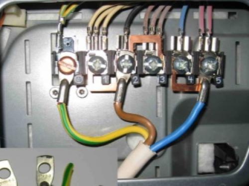 Подключение варочной панели к электросети. Схема 03