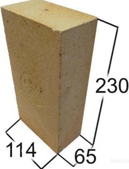Кирпич огнеупорный шамотный размеры. Характеристики