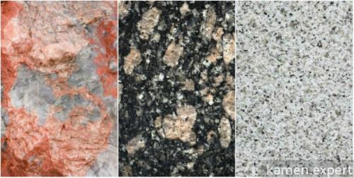 Как выглядит гранит. Внешний вид породы