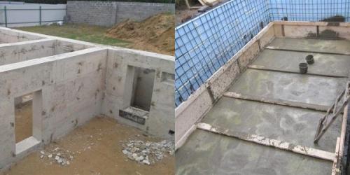 Фундамент для деревянного дома с подвалом. Фундамент с подвалом