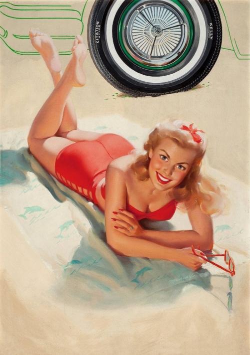 Как изменился мир искусства с появлением Супергероев и пин-апа. Краткая история жанра Пин-ап (Pin-up)