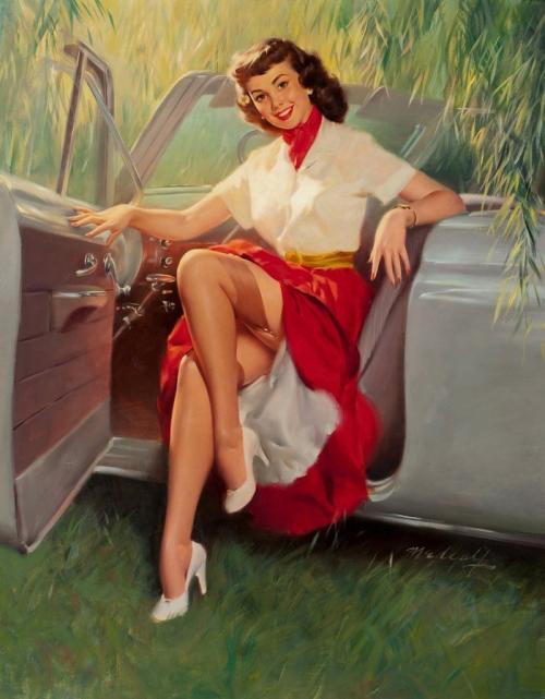 Как изменился мир искусства с появлением Супергероев и пин-апа. Краткая история жанра Пин-ап (Pin-up)