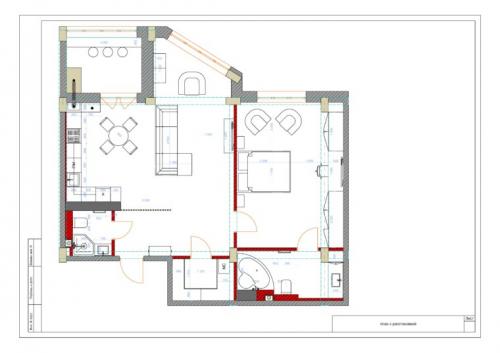 Планировка двухкомнатной квартиры в панельном доме. Планировка двушки: схемы и фото создания практичного, удобного и функционального дизайна в двухкомнатной квартире