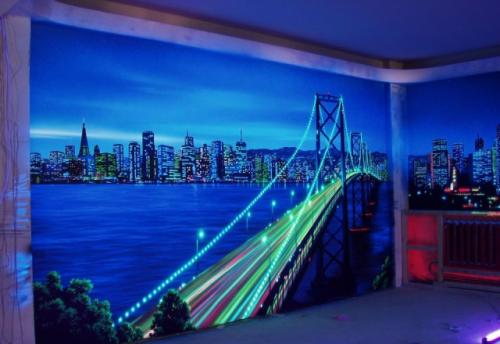 Как правильно подготовить стену перед созданием объемных рисунков. Как создается такое изображение