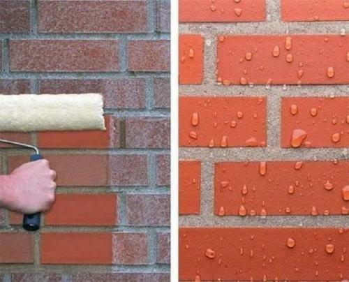 Как кирпичную стену сделать красивой. Краска для кирпича для наружных работ