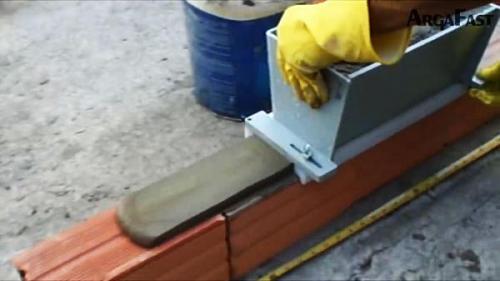 Шаблон для раствора при кладке кирпича. Шаблон для кладки кирпича: новинка, инструкция