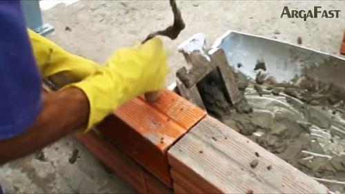 Шаблон для раствора при кладке кирпича. Шаблон для кладки кирпича: новинка, инструкция