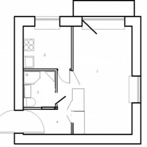 Однушка в хрущевке планировка. Особенности типовых домов 50-х годов постройки 15