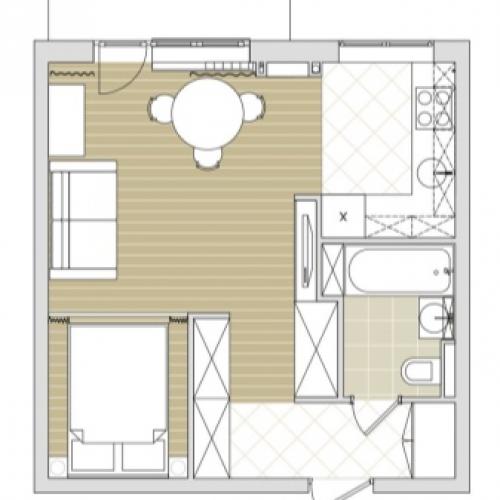 Однушка в хрущевке планировка. Особенности типовых домов 50-х годов постройки 14