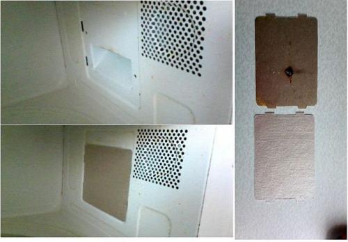 Слюда для микроволновки чем заменить. Почему трещит и искрит микроволновка?