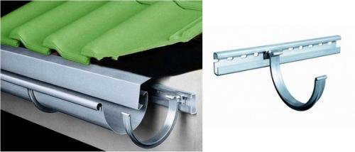 Современный водосток на старой шиферной крыше. 8 способов установить водостоки, если крыша уже покрыта