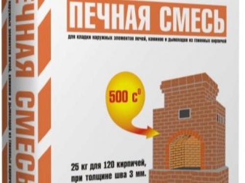 Жаропрочная смесь для печей. Разновидности огнеупорных смесей и секреты их применения 13 Жаропрочная смесь для печей. Разновидности огнеупорных смесей и секреты их применения 13