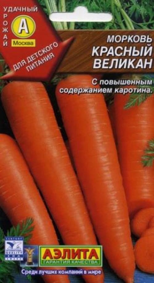 Красная морковь. Сорта моркови красного цвета