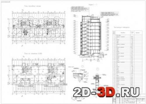 Каталог типовых и нетиповых домов. Типовые проекты домов и описание популярных серий 03