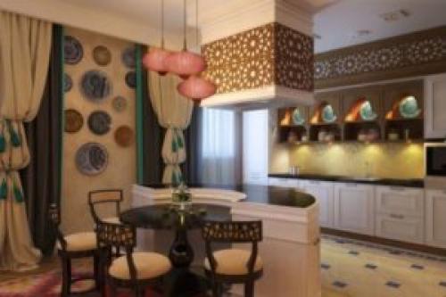Как можно украсить кухню в марокканском стиле. Яркость и тепло средиземноморского дизайна: 95 фото-вариантов кухни в марокканском стиле
