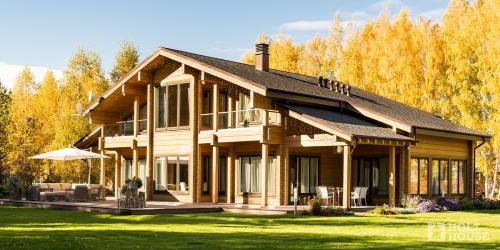 Дом из клееного бруса для жизни. Другие достоинства клееного бруса 11