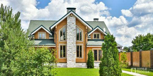 Дом из клееного бруса для жизни. Другие достоинства клееного бруса 09