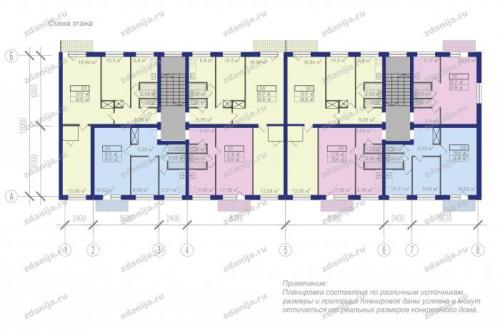 Типовые серии домов 1-515. Типовая серия дома I-515 с планировками квартир 09 Типовые серии домов 1-515. Типовая серия дома I-515 с планировками квартир 09