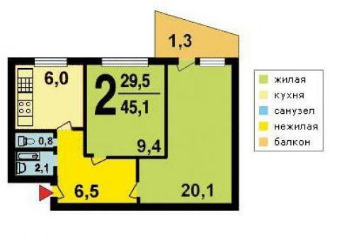 1-515/9ш. Серия дома I-515/9Ш