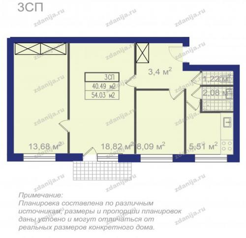 Типовые серии домов 1-515. Типовая серия дома I-515 с планировками квартир 16 Типовые серии домов 1-515. Типовая серия дома I-515 с планировками квартир 16