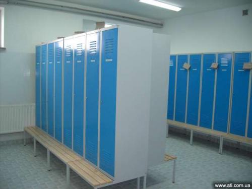 Шкафчики для раздевалок металлические. Преимущества и недостатки