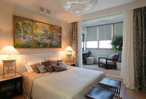 Как из однокомнатной сделать двухкомнатную. Визуальное разделение комнаты 03