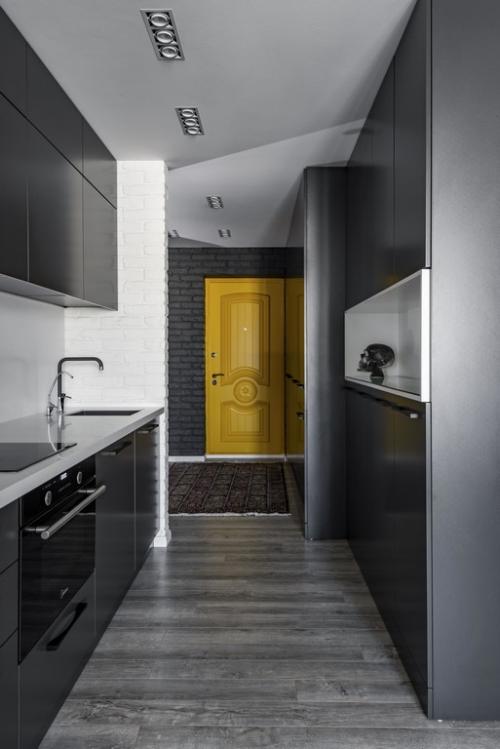 Красивые серые кухни с фартуком из мрамора.. 105 самых стильных интерьеров кухни в серых тонах